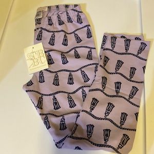 TBBC BEAUFORT BONNET Missy Tassel Todd Slacks Mitzy Sue purple girls new w tag